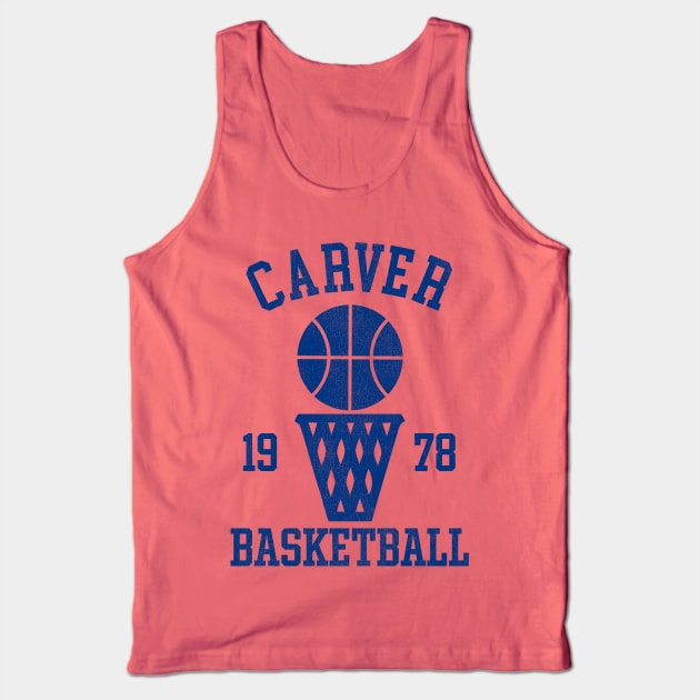 Carver High School Basketball Tank Top by darklordpug